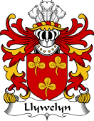 Welsh Coat of Arms for Llywelyn (DYFARCH)