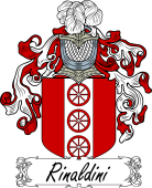 Araldica Italiana Coat of arms used by the Italian family Rinaldini