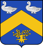 French Family Shield for Alleman (d')