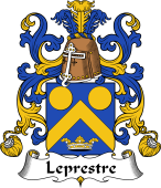 Coat of Arms from France for Leprestre (Prestre le)
