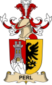 Republic of Austria Coat of Arms for Perl (de Hildrichsburg)