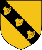 Scottish Family Shield for Dishington