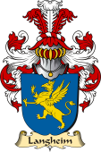 v.23 Coat of Family Arms from Germany for Langheim
