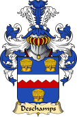 French Family Coat of Arms (v.23) for Deschamps