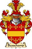 English Coat of Arms (v.23) for the family Beauchamp
