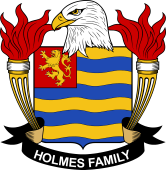 American Coat of Arms for Holmes