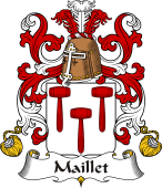 Coat of Arms from France for Maillet
