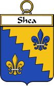 Irish Badge for Shea or O'Shee