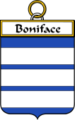 French Coat of Arms Badge for Boniface