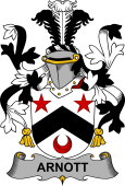 Irish Coat of Arms for Arnott