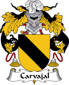 Spanish Coat of Arms for Carvajal