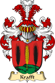 v.23 Coat of Family Arms from Germany for Krafft