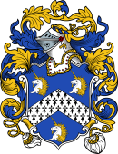 English or Welsh Coat of Arms for Overton (Lincolnshire and Huntingdonshire)