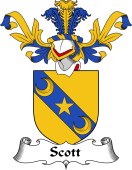 Coat of Arms from Scotland for Scott