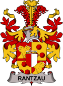 Danish Coat of Arms for Rantzau