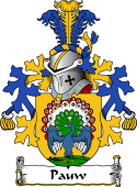 Dutch Coat of Arms for Pauw
