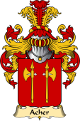 French Family Coat of Arms (v.23) for Acher