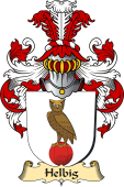v.23 Coat of Family Arms from Germany for Helbig