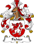 German Wappen Coat of Arms for Fichter