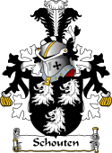 Dutch Coat of Arms for Schouten