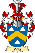 v.23 Coat of Family Arms from Germany for Wiet