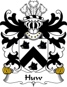 Welsh Coat of Arms for Huw (or Hughes, AB ELIS AP HARRY)