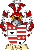 v.23 Coat of Family Arms from Germany for Erbach