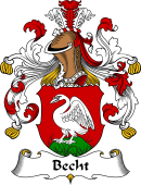 German Wappen Coat of Arms for Becht