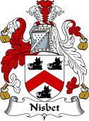 English Coat of Arms for the family Nisbet
