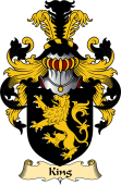 Irish Family Coat of Arms (v.23) for King