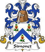 Coat of Arms from France for Simonet