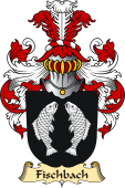 v.23 Coat of Family Arms from Germany for Fischbach