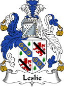 Irish Coat of Arms for Leslie