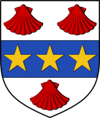 English Family Shield for Snowden