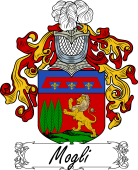 Araldica Italiana Coat of arms used by the Italian family Mogli