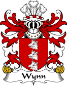 Welsh Coat of Arms for Wynn (Dyffryn Melai, Denbighshire)