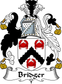 English Coat of Arms for the family Bridger
