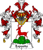 Italian Family Coat of Arms (v.25b) Esposito