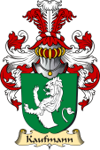 v.23 Coat of Family Arms from Germany for Kaufmann
