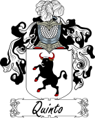 Araldica Italiana Coat of arms used by the Italian family Quinto