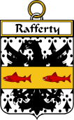 Irish Badge for Rafferty or O'Rafferty