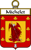 French Coat of Arms Badge for Michelet