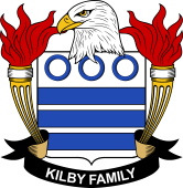 Coat of arms used by the Kilby family in the United States of America