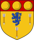 Scottish Family Shield for Hutton