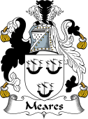 Irish Coat of Arms for Meares or O'Meers
