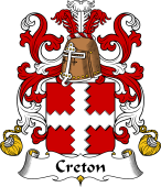 Coat of Arms from France for Creton