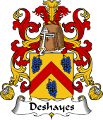 Coat of Arms from France for Deshayes