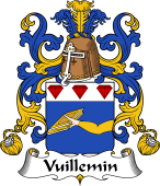 Coat of Arms from France for Vuillemain or Vuillemin