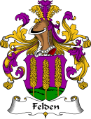 German Wappen Coat of Arms for Felden