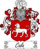 Araldica Italiana Coat of arms used by the Italian family Cala